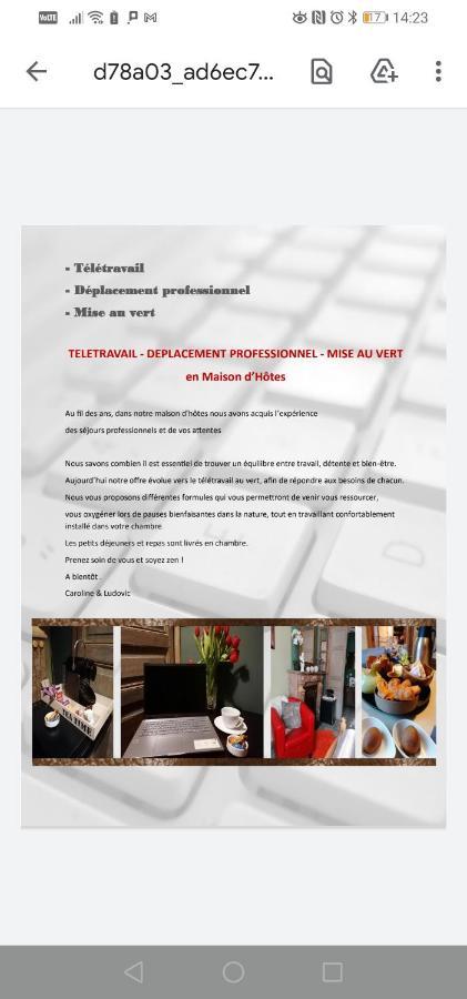 וואלקורט Maison D'Hote Les Notes Endormies Suite Le Refuge מראה חיצוני תמונה